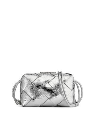 Bottega Veneta - Small Cassette Camera Woven Leather Bag