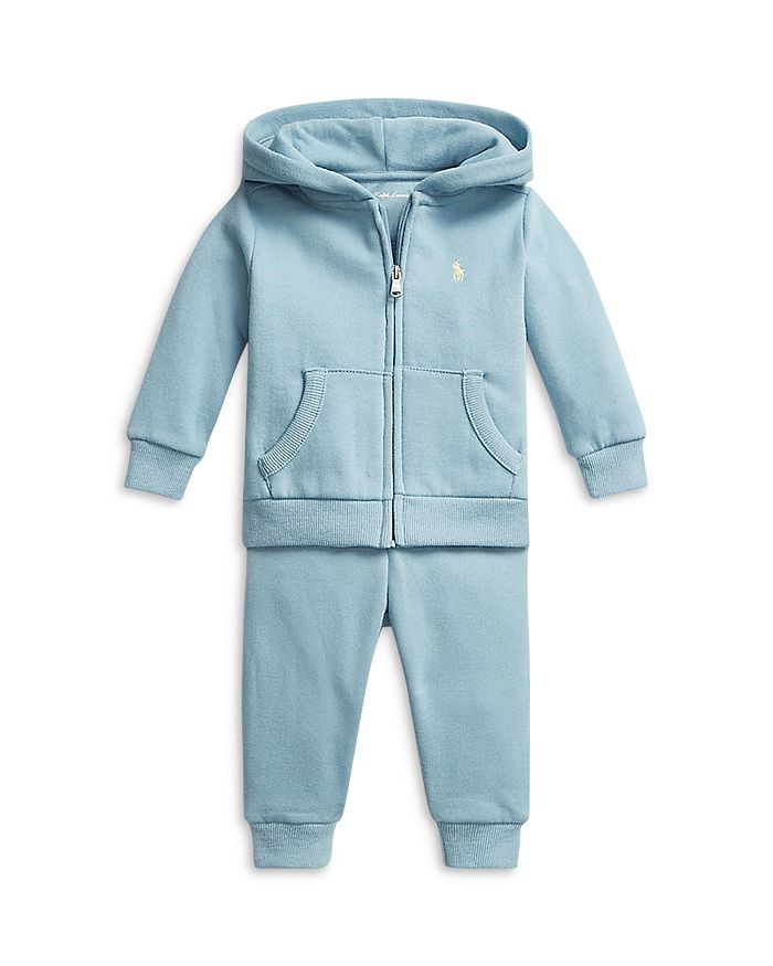 Ralph Lauren Boys' Fleece Full Hoodie & Sweatpants Baby | Bloomingdale's
