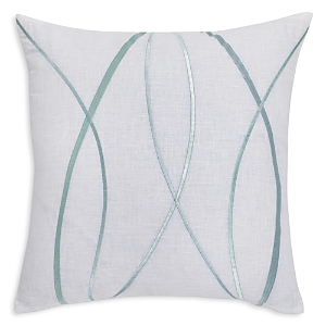 Sferra Dinami Decorative Pillow, 20 X 20 - 100% Exclusive In White/aqua