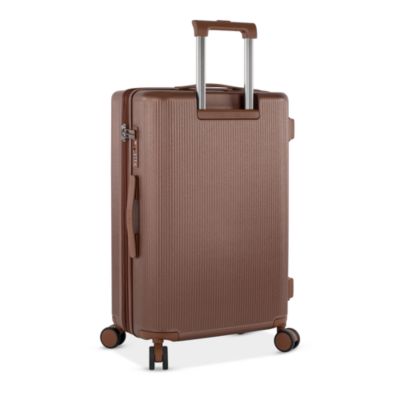 Earth Tones Medium Upright Spinner Suitcase