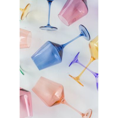 Stem Wine Glasses, Set of 2