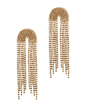 Deepa By Deepa Gurnani Warren Arched Chandelier Earrings In Gold