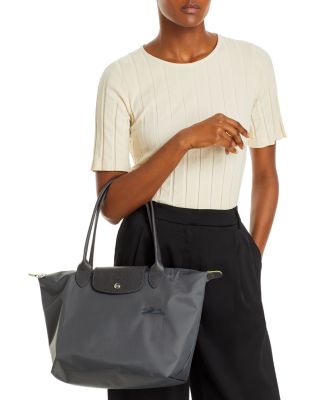 Le Pliage Green Medium Nylon Tote Bag