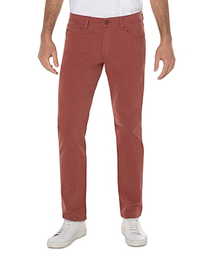 Shop Liverpool Los Angeles Kingston Slim Straight Fit Jeans In Clay
