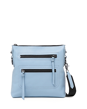 Botkier Chelsea Leather Crossbody In Tranquil Blue