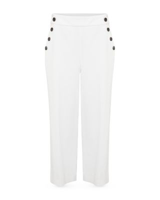 Simone Cropped Wide Leg Pants