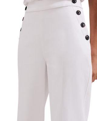 Simone Cropped Wide Leg Pants
