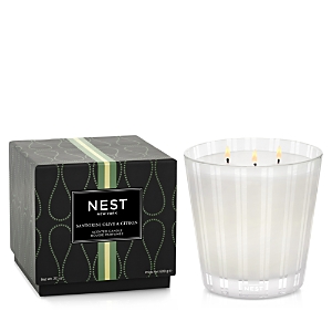 Shop Nest New York Nest Fragrances Santorini Olive & Citron 3-wick Candle 21.2 Oz.
