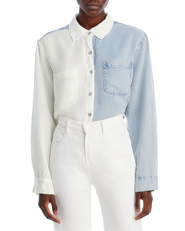 Vintage Havana Color Blocked Shirt | Bloomingdale's
