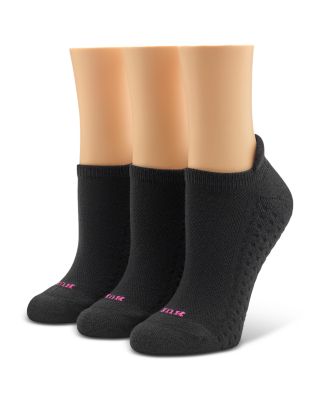 Air Cushion Tab Back No Show Socks, Set of 3