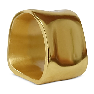 Aman Imports Metal Chunky Napkin Ring - 100% Exclusive In Champagne