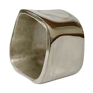 Aman Imports Metal Chunky Napkin Ring - Exclusive In Nickle