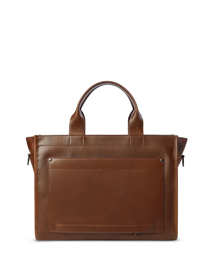 Shinola Bert Navigator Leather Zip Brief Tote Bloomingdale's