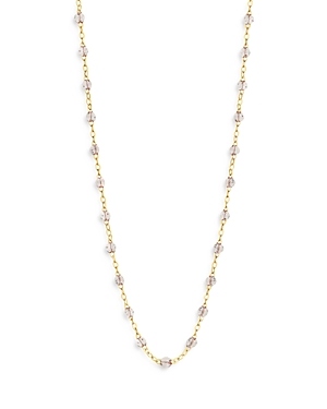 Gigi Clozeau 18k Yellow Gold Classic Gigi Resin Bead Collar Necklace, 16.5 In Sparkle