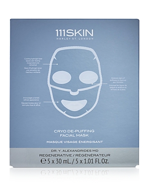 111SKIN Cryo De-Puffing Facial Mask Box, 5 Piece