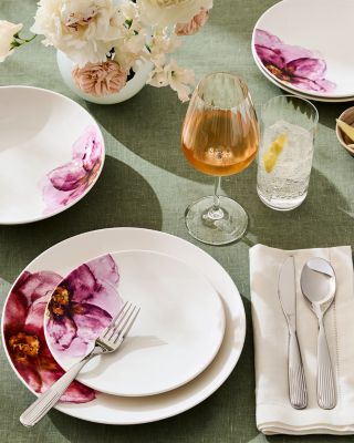 Rose Garden 12-Piece Dinnerware Set