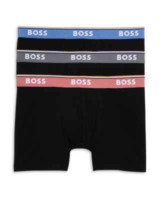 BOSS Cotton Blend Boxer Briefs, Pack Of 3 | Bloomingdale's