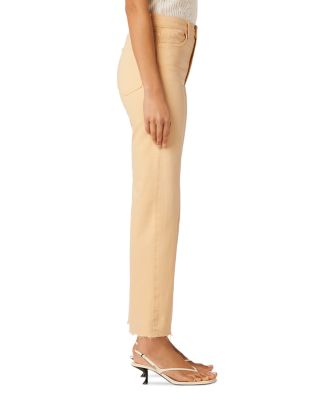 The Blake High Rise Ankle Wide Leg Jeans in Sunkissed