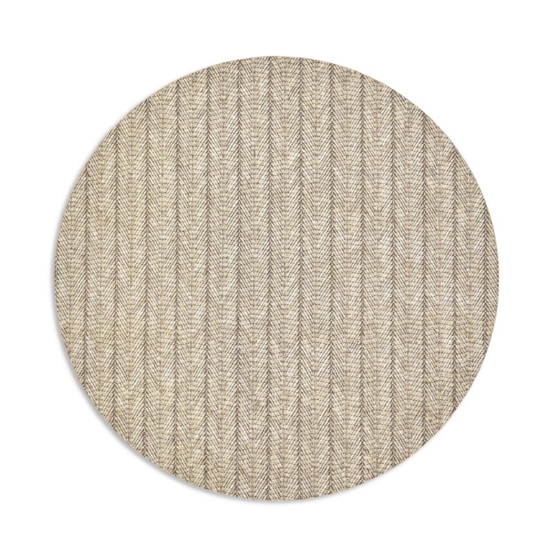 Kim Seybert Herringbone Placemat in Tan