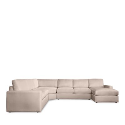 Rory 4-Piece Fabric Sectional - Exclusive