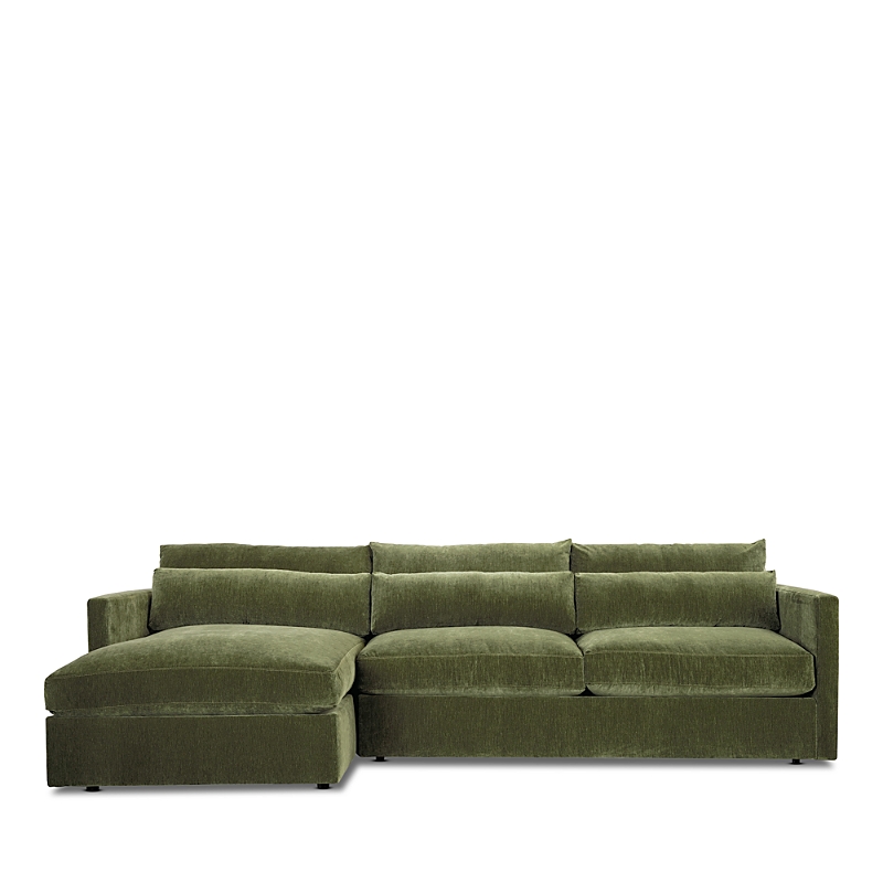 Bloomingdale's Brea Sectional Sofa - Exclusive In Amici Moss