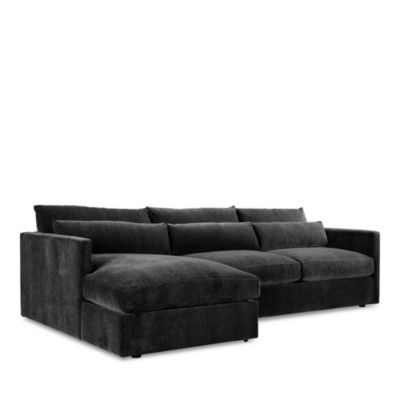 Brea 2-Piece Fabric Sectional - Exclusive