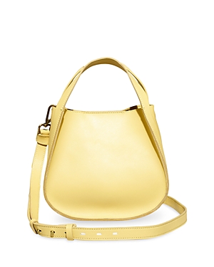 Madewell The Sydney Leather Crossbody Bag In Chamomile