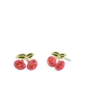COACH - Crystal Cherry Stud Earrings