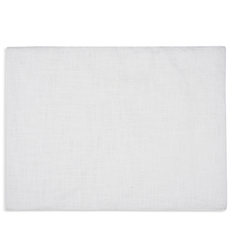 Aman Imports Slub Placemat - Exclusive In White