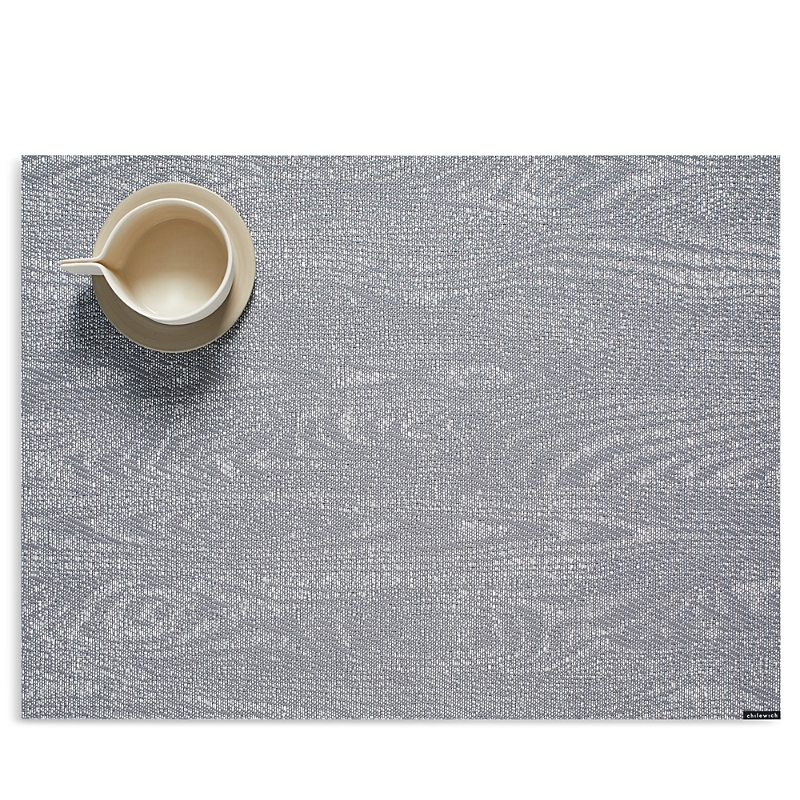 Chilewich Woodgrain Placemat, 19" X 14" In Slate