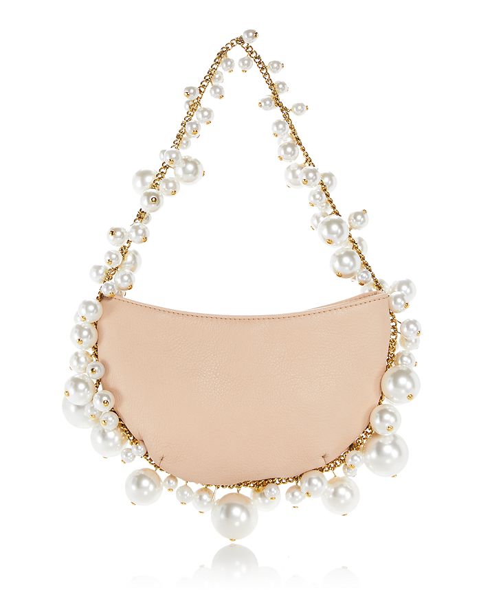 L'alingi Cluster Faux Pearl Shoulder Bag | Bloomingdale's