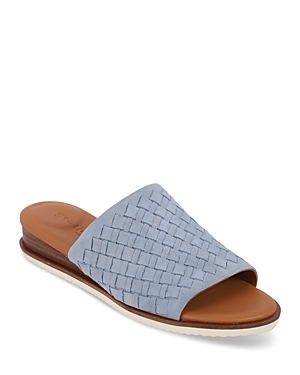 Gentle Souls by Kenneth Cole Women's Angie Slip On Woven Sandals
