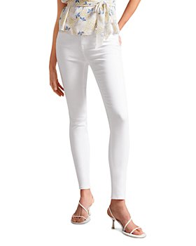 Ted Baker - Ziarah Mid Rise Skinny Jeans in White