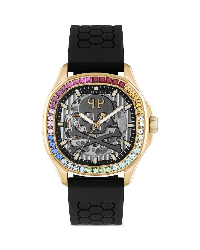 Philipp Plein Orologio da Uomo Automatico THE $KELETON 2.0 PWJFA0325 Silicone | IT