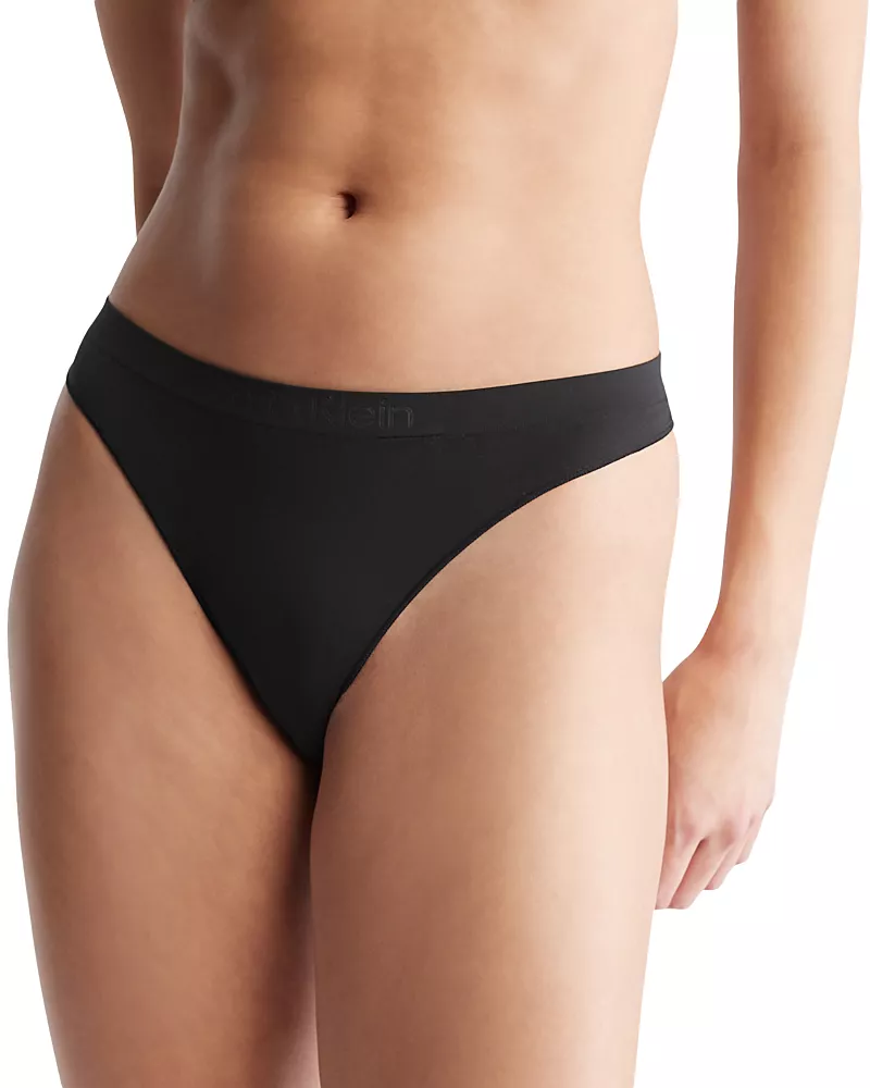 Calvin Klein Bonded Flex Mid Rise Thong