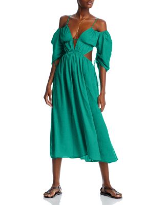 Cult Gaia Charlize Cutout Cold Shoulder Dress | Bloomingdale's Women