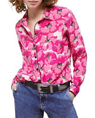 The Kooples - Summer Party Silk Shirt