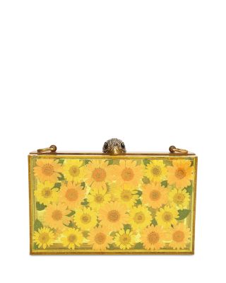 KURT GEIGER LONDON Flowers Box Clutch | Bloomingdale's