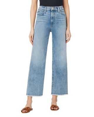 The Blake High Rise Ankle Wide Leg Jeans