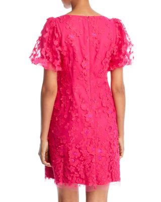 Eliza J 3D Floral Shift Dress Bloomingdale's