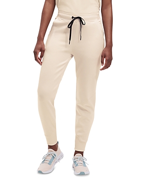 On Tapered Drawstring Sweatpants In Pearl