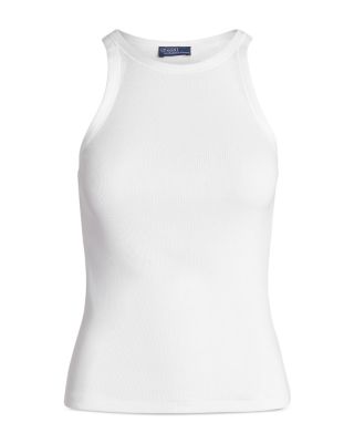 Cotton Sleeveless Ribbed Tank Top