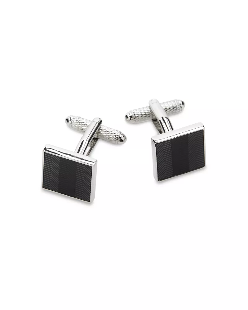 The Men's Store at Bloomingdale's Herringbone Square Cufflinks - Exclusive