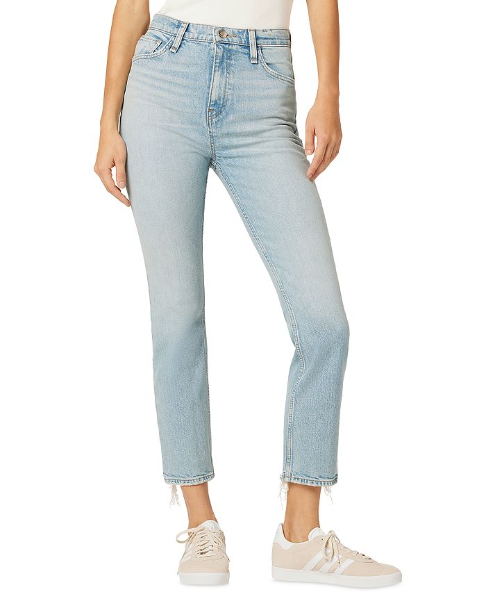 Hudson Harlow Ultra High Rise Cigarette Ankle Jeans in Isla ...