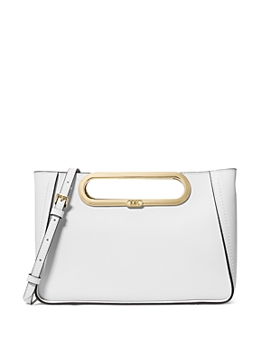 MICHAEL MICHAEL KORS MICHAEL MICHAEL KORS CHELSEA LARGE LEATHER CONVERTIBLE CLUTCH
