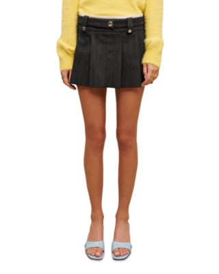Maje - Jinime Pleated Mini Skirt