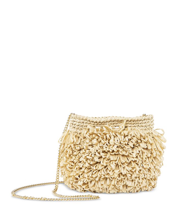 Caterina Bertini Looped Raffia Crossbody Bloomingdale's
