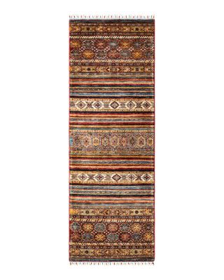 Bloomingdale's Tribal M1982 Runner Area Rug, 2'8 x 7'10