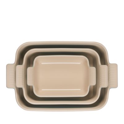 Stoneware Bakers, Set of 3