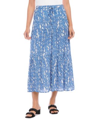 Karen Kane Tiered Midi Skirt
